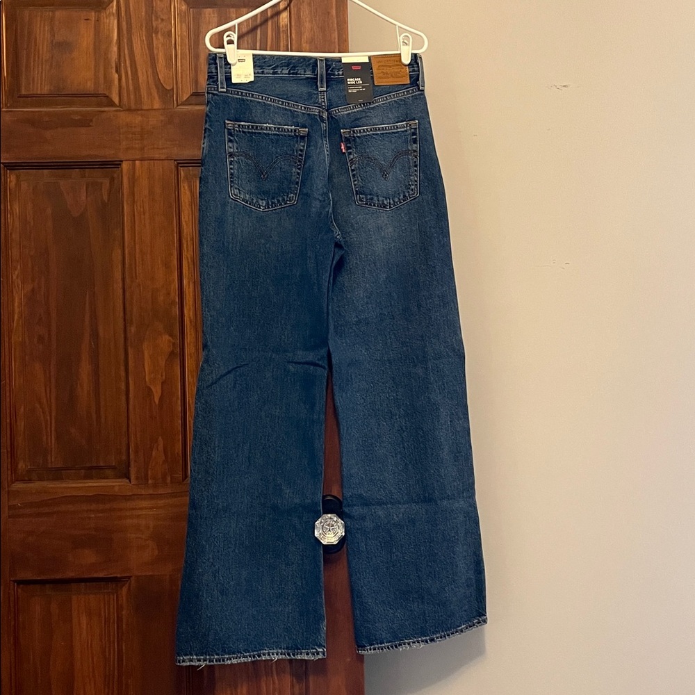 Levi's NWT Womens Ribcage Wide Leg Polar Perimeter - Picture 6 of 9